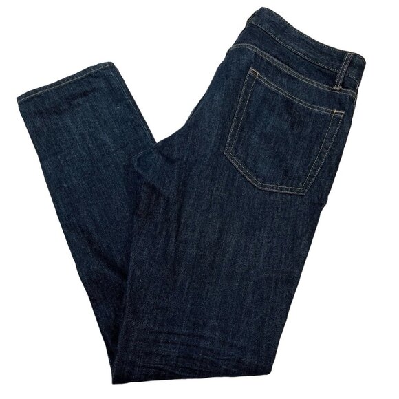 Jomers Jeans Mens 34 x 34 Tailored Fit Cotton Dark Rinse Denim Straight Leg - Picture 1 of 10